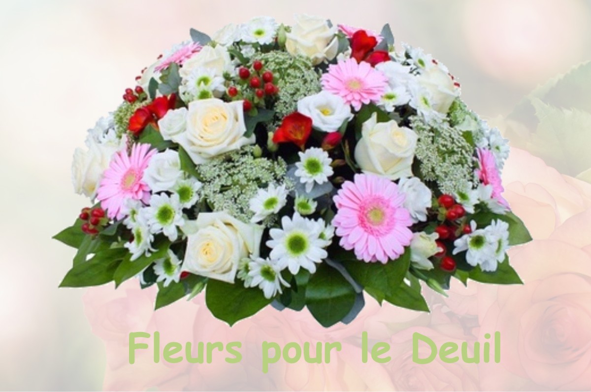 fleurs deuil TOUSSUS-LE-NOBLE